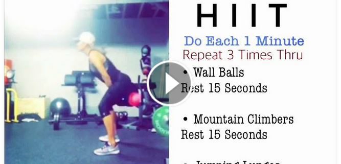 16 minute HIIT