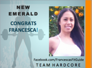 Congratulations Francesca