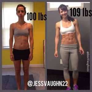 Jess Vaughn 's AMAZING transformation