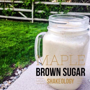 Maple Brown Sugar ShakeO