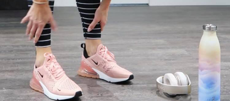 pink air max 270s