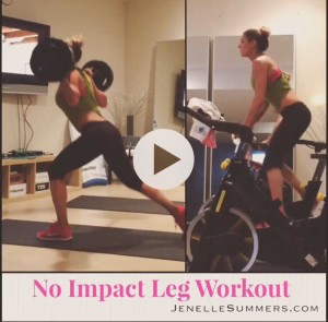 No Impact Leg Workout