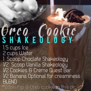 Oreo Cookie Shakeology