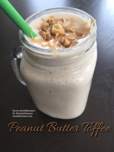 Peanut butter toffee shakeology