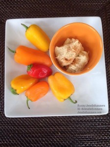 Peppers and Hummus