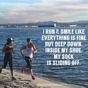 Run and smile