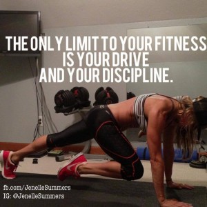 The only limit to your fitness...