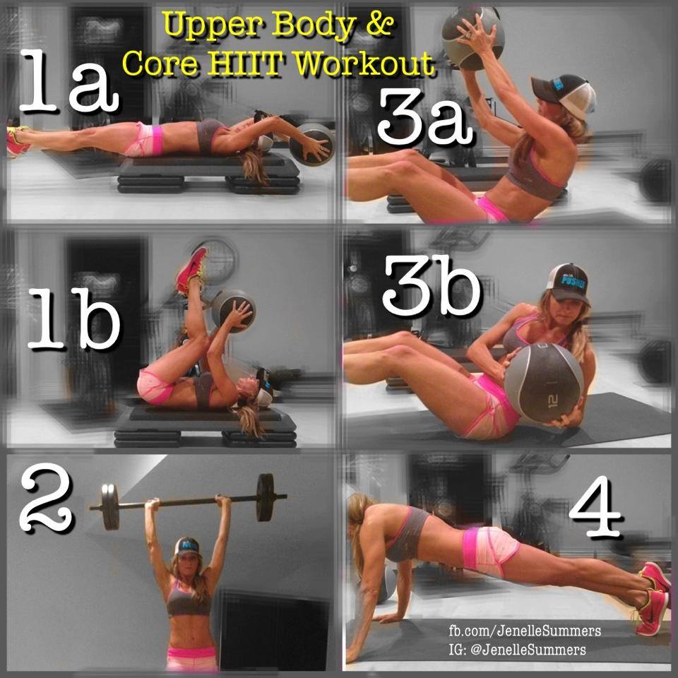Simple Upper body workout when lower body injury for Fat Body
