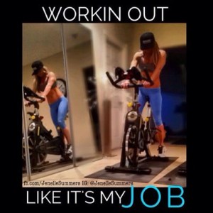 Working Out Like it's my Job
